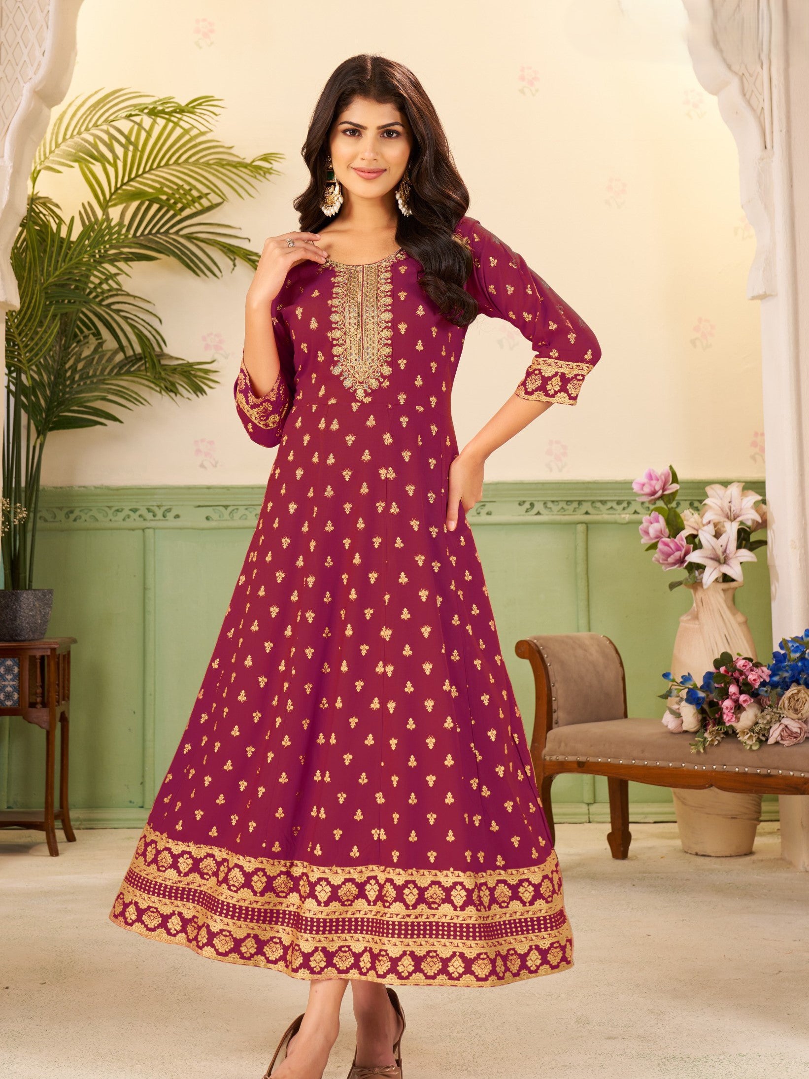 Nisha Flair Kurti - Roop Darshan