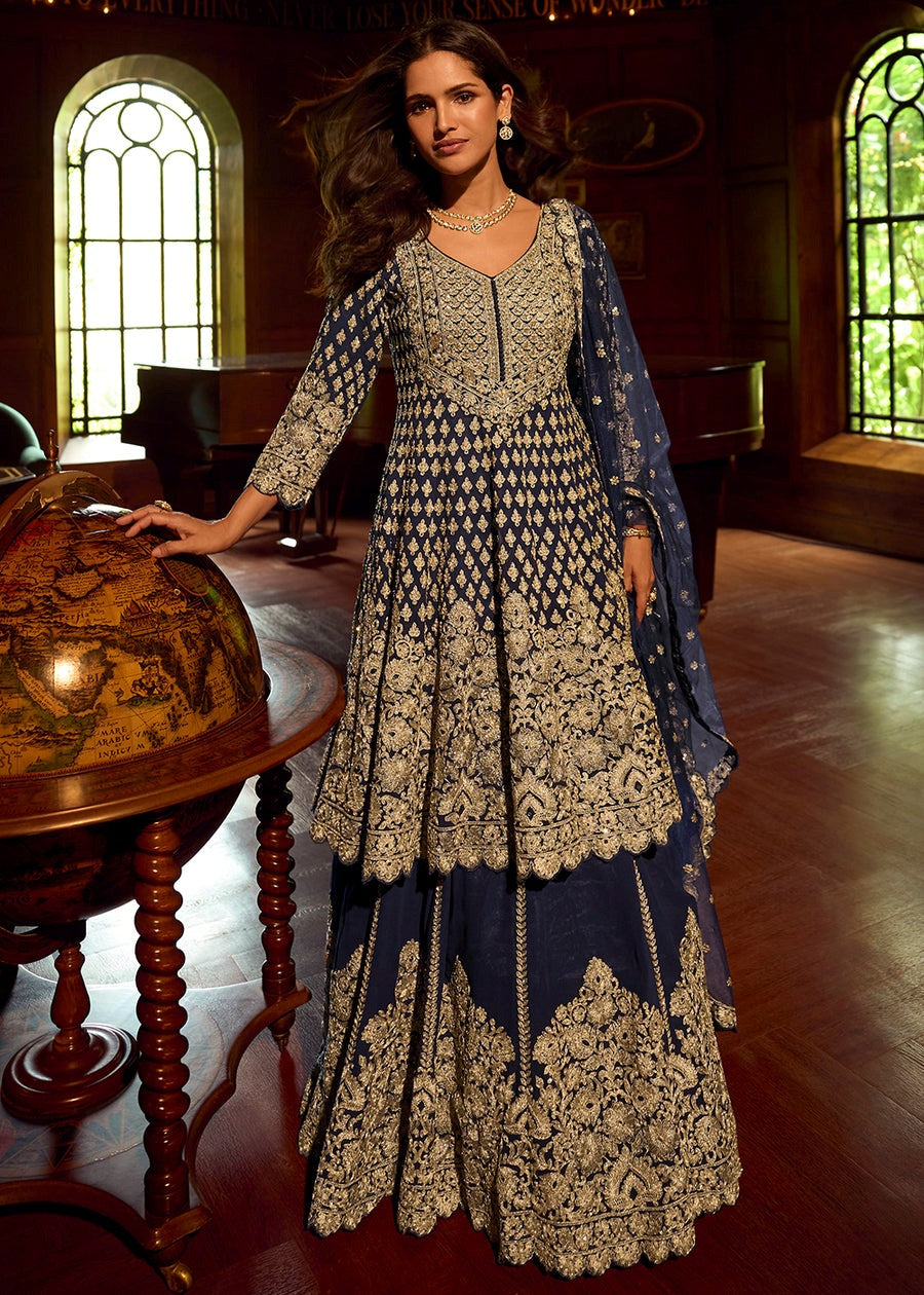 Surina Long Top Lehenga