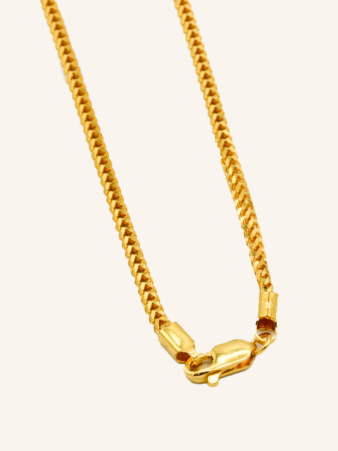 22Ct Gold Fox Tail Chain - 55 Cm - Roop Darshan