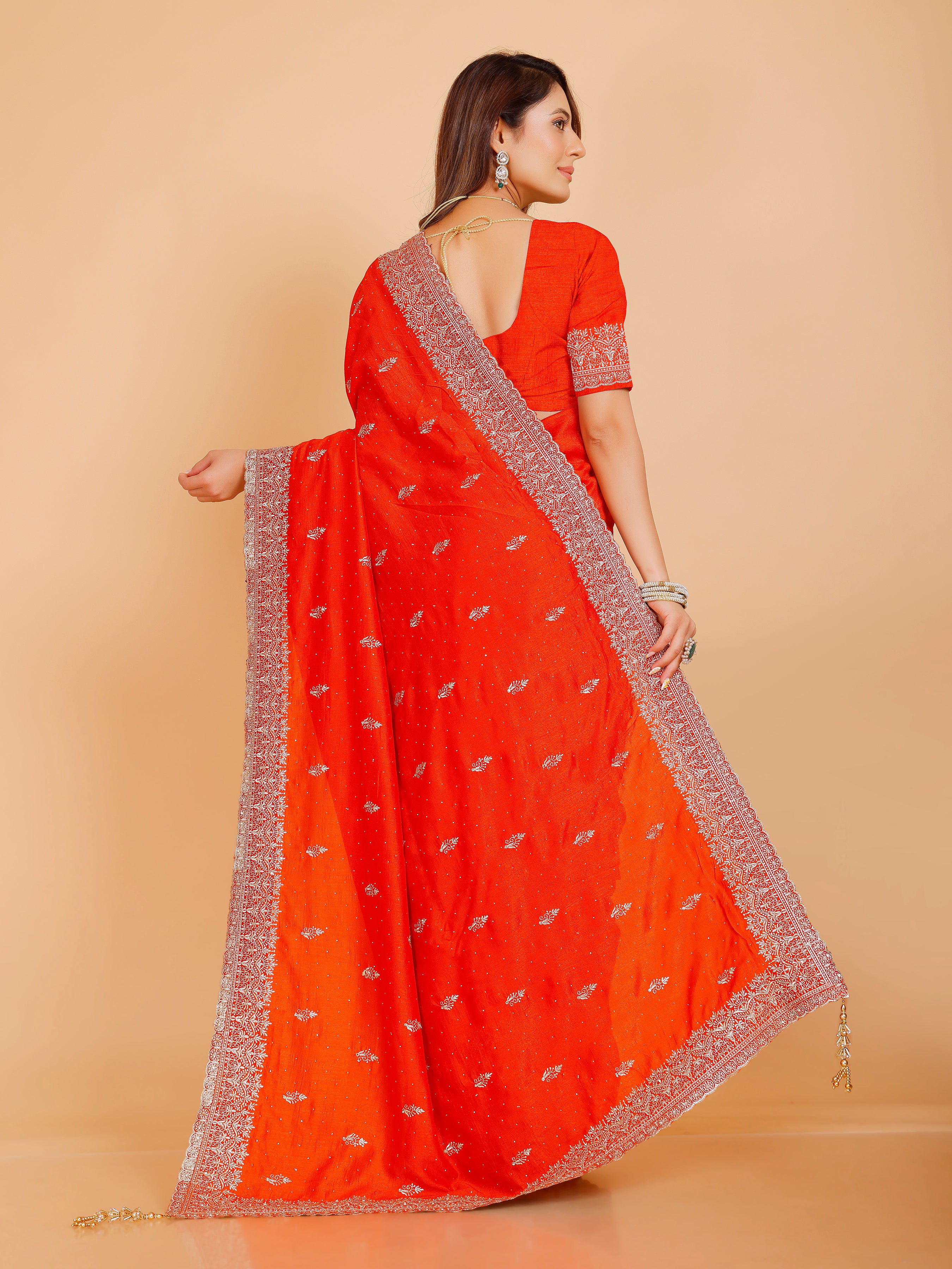 Vanshika Silk Zari Saree
