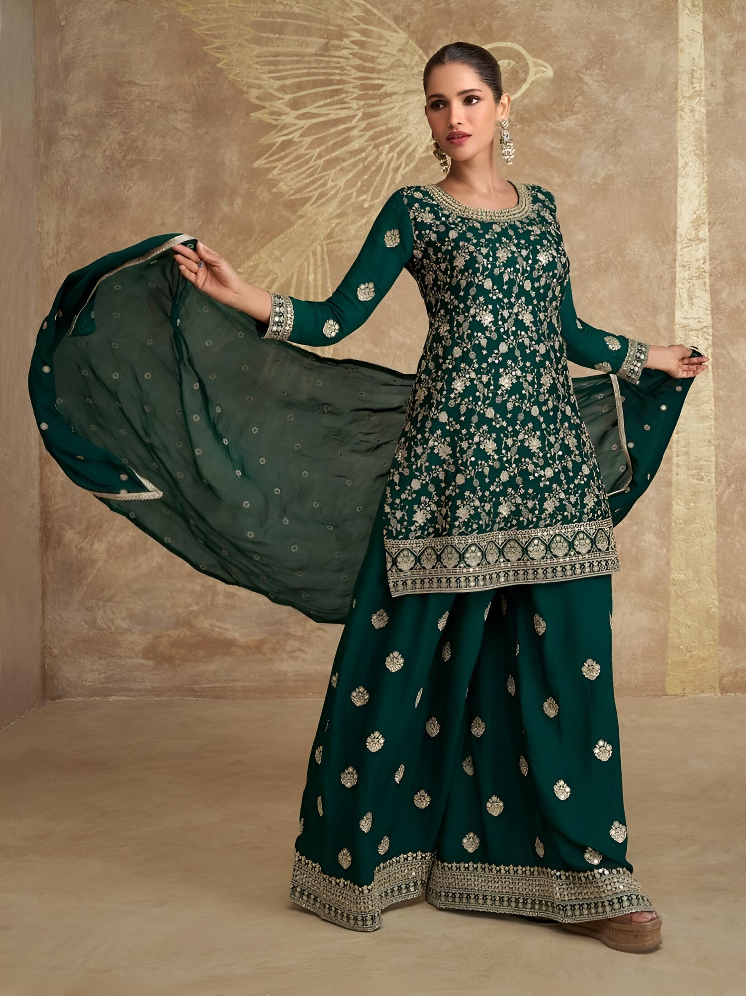 Janki Palazzo Suit