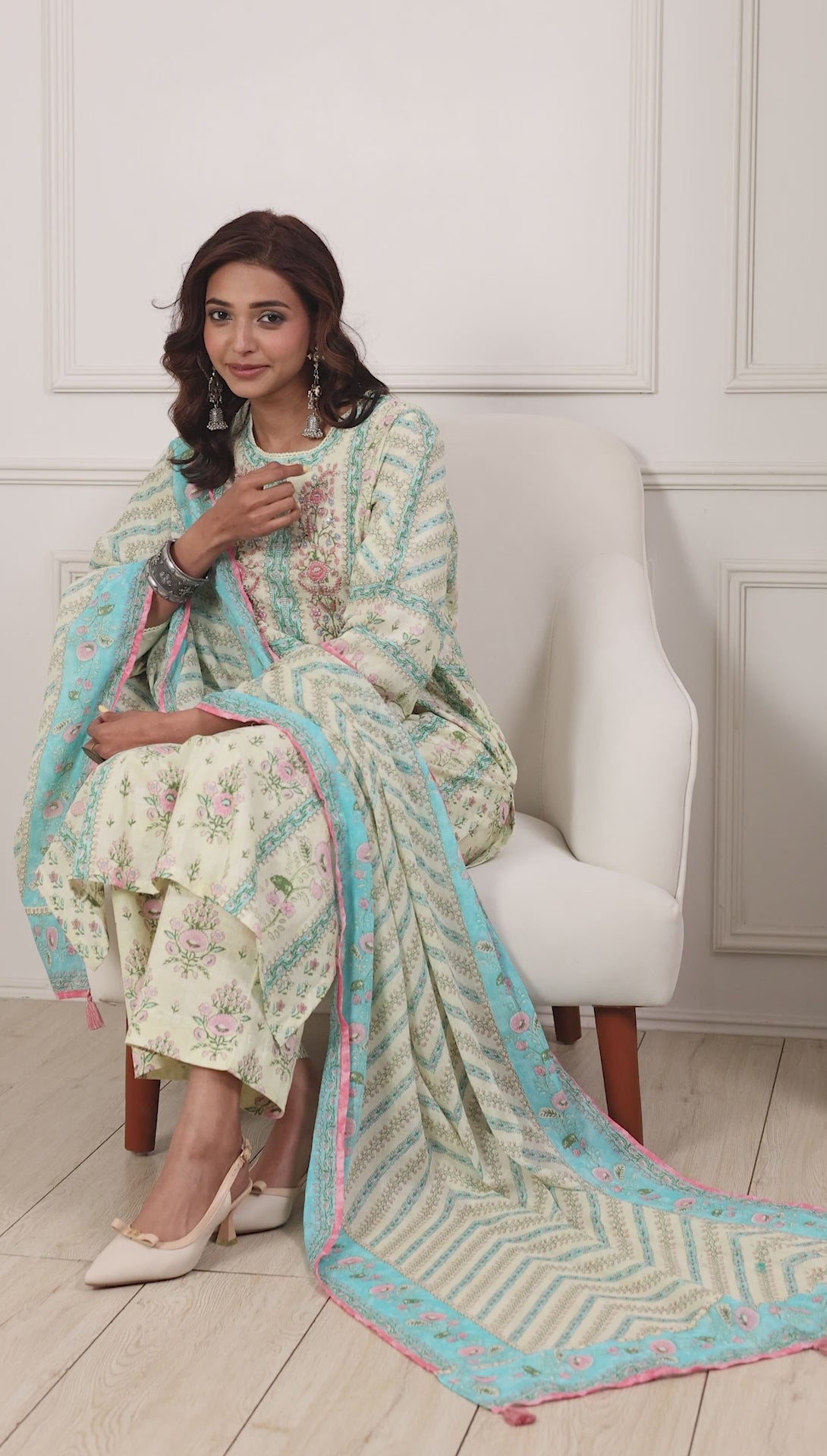 Biba Straight Palazzo Suit