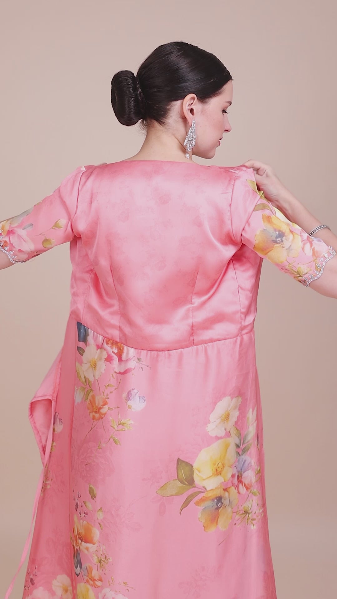 Hina Ready To Wear Saree Gown