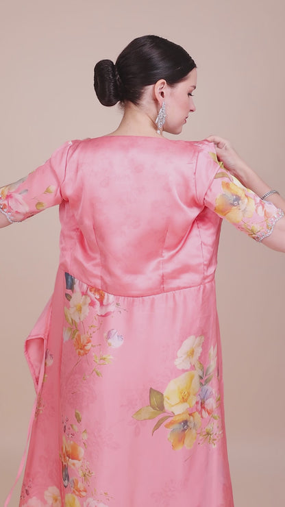 Hina Ready To Wear Saree Gown