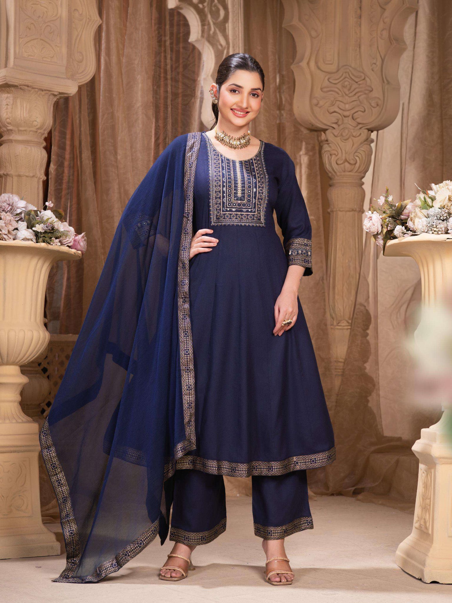 Naaz Flair Suit - Roop Darshan