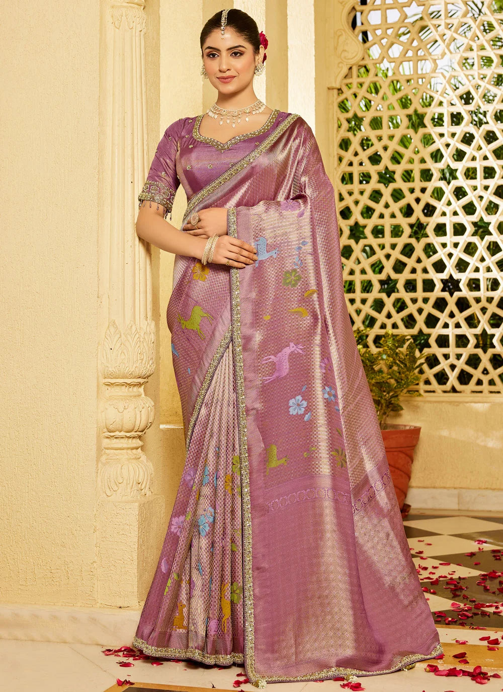 Dhwani Silk Choli Saree
