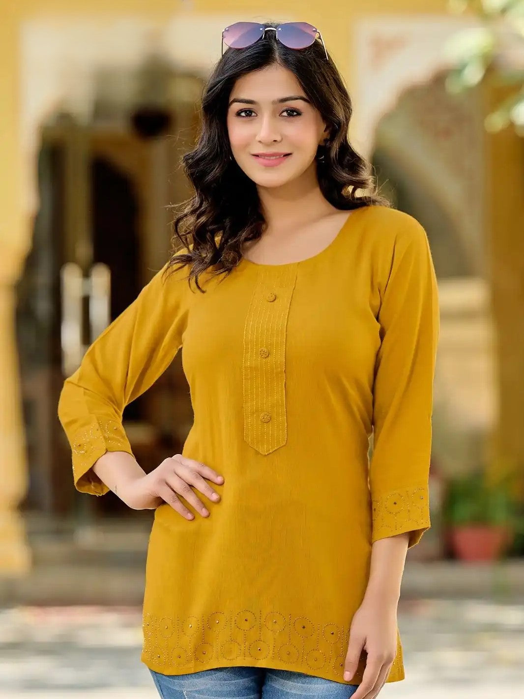 Esha Short Kurti - Roop Darshan
