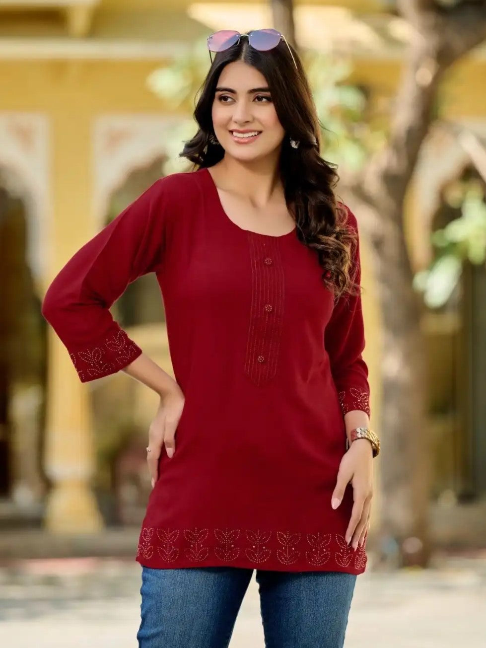 Esha Short Kurti - Roop Darshan