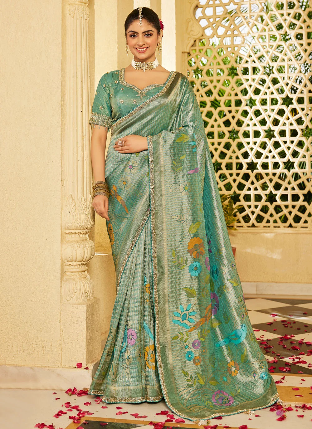 Radhika Silk Choli Saree