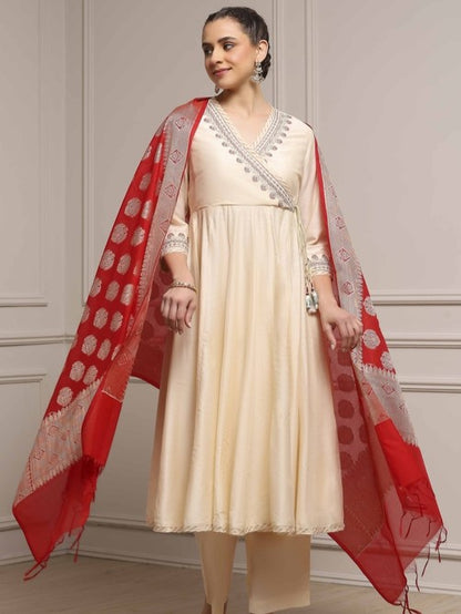 Biba Palazzo Suit - Roop Darshan