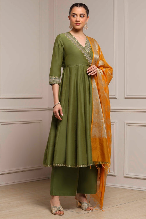 Biba Palazzo Suit - Roop Darshan