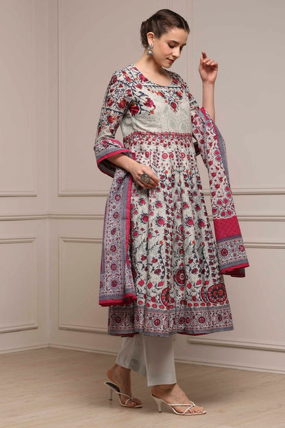 Biba Flair Suit - Roop Darshan