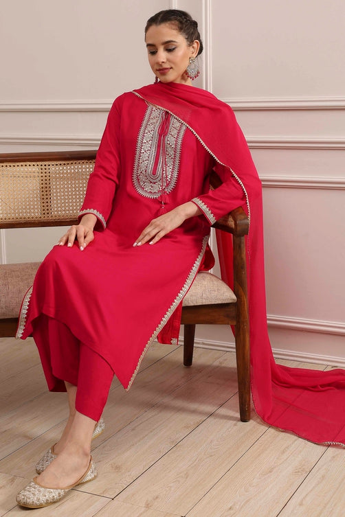 Biba Palazzo Suit - Roop Darshan