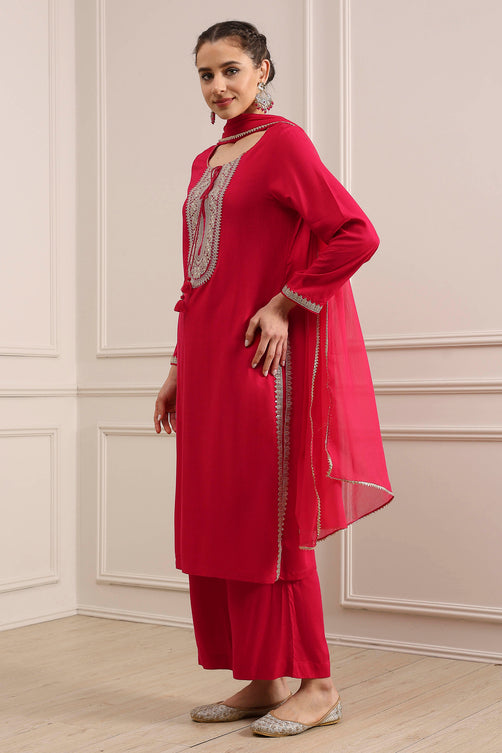 Biba Palazzo Suit - Roop Darshan