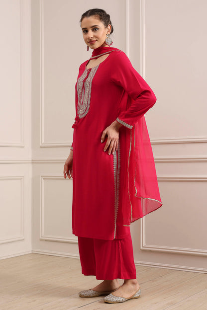 Biba Palazzo Suit - Roop Darshan