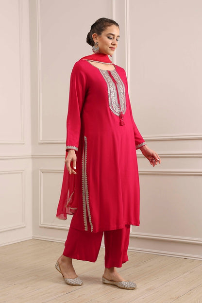 Biba Palazzo Suit - Roop Darshan