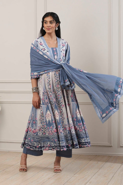 Biba Flair Suit - Roop Darshan