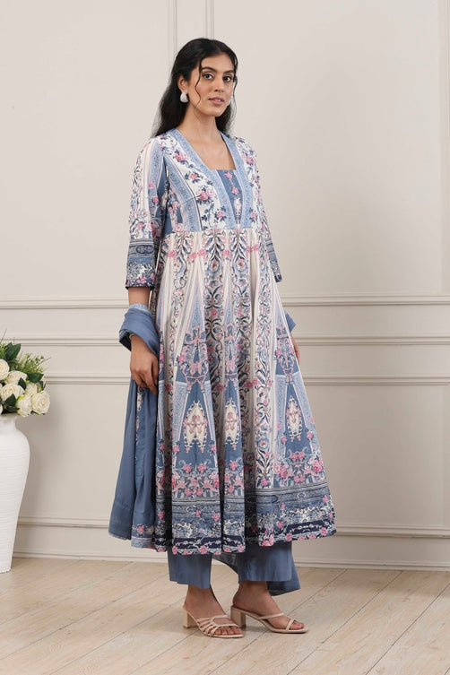 Biba Flair Suit - Roop Darshan