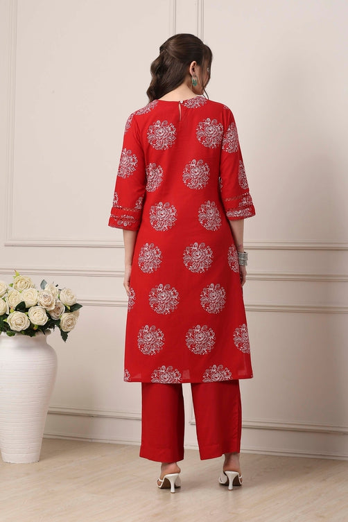 Biba Straight Kamiz &amp; Pant - Roop Darshan