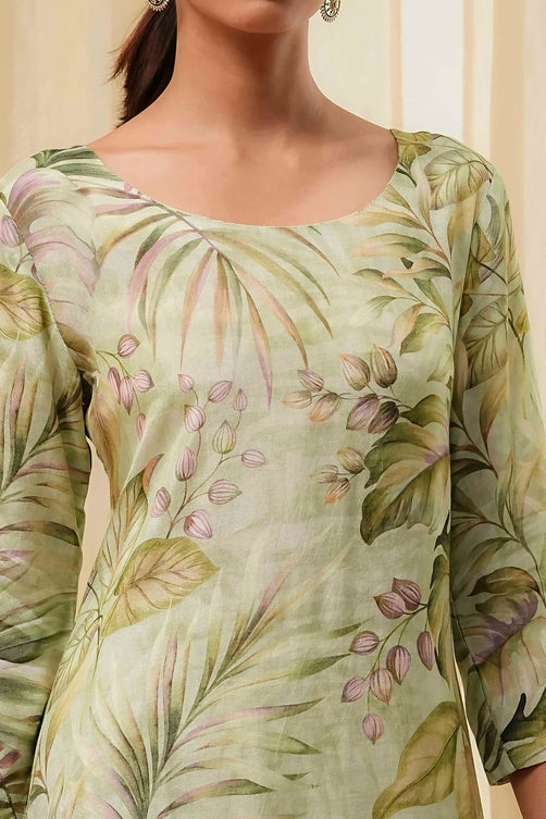 Biba Kurti With Palazzo Pant - Roop Darshan