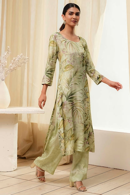 Biba Kurti With Palazzo Pant - Roop Darshan