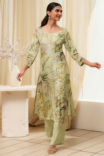 Biba Kurti With Palazzo Pant - Roop Darshan