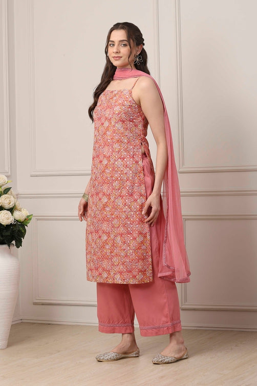 Biba Palazzo Suit - Roop Darshan