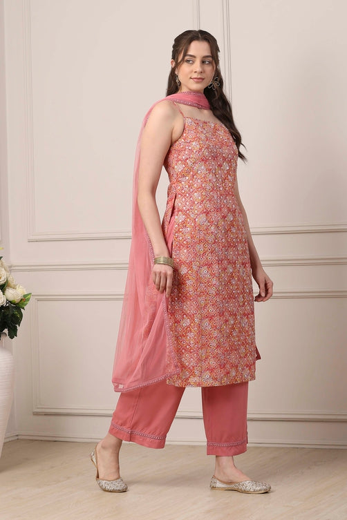 Biba Palazzo Suit - Roop Darshan