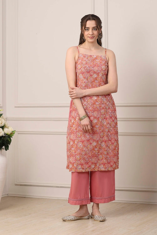 Biba Palazzo Suit - Roop Darshan