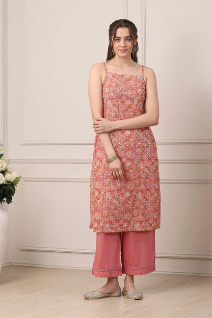 Biba Palazzo Suit - Roop Darshan