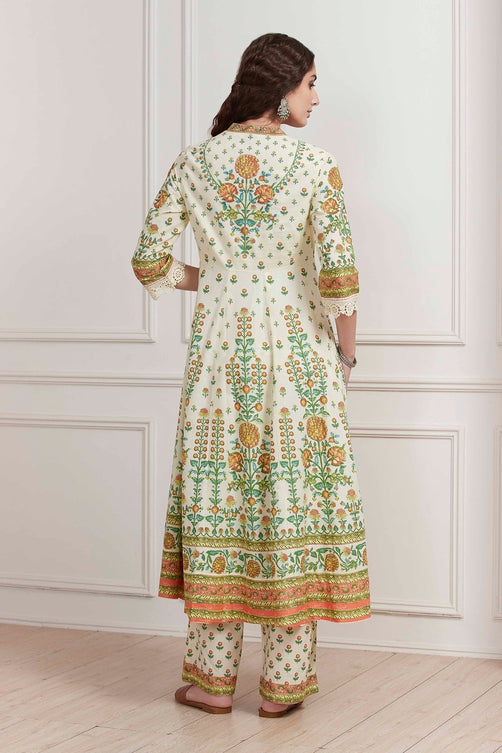 Biba Flair Palazzo Suit - Roop Darshan