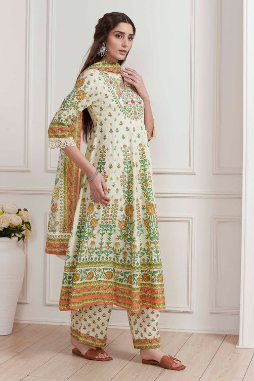 Biba Flair Palazzo Suit - Roop Darshan