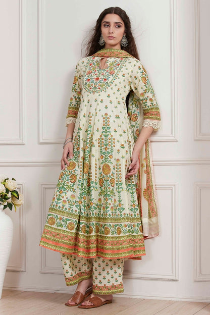 Biba Flair Palazzo Suit - Roop Darshan