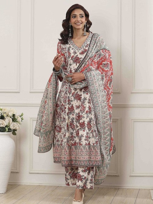 Biba Flair Suit - Roop Darshan