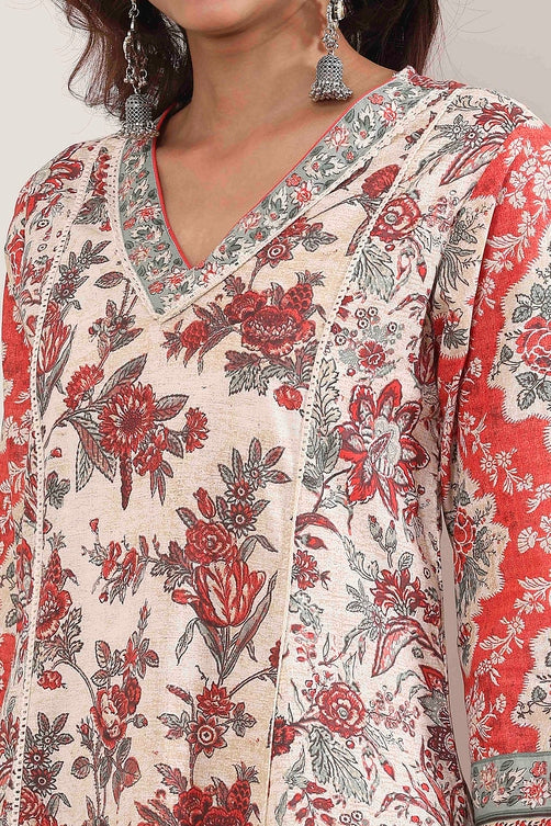 Biba Flair Suit - Roop Darshan