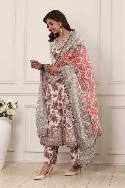 Biba Flair Suit - Roop Darshan