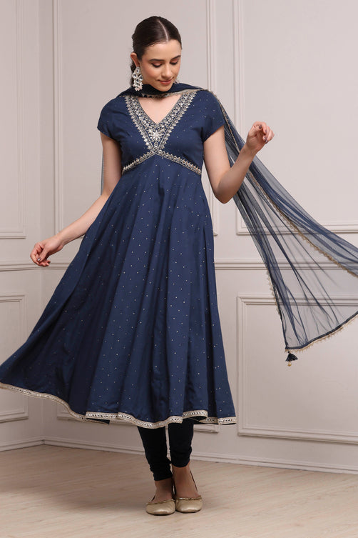 Biba Kurti With Dupatta - Roop Darshan