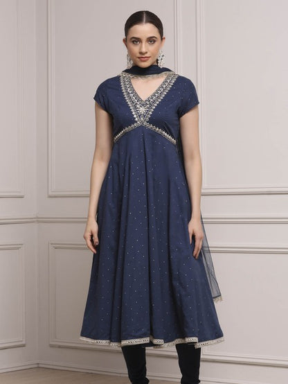 Biba Kurti With Dupatta - Roop Darshan