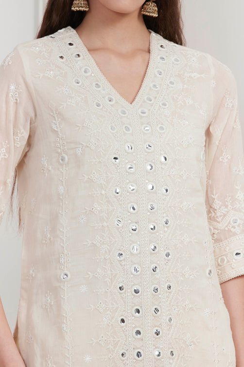 Biba Straight Plazzo Suit - Roop Darshan