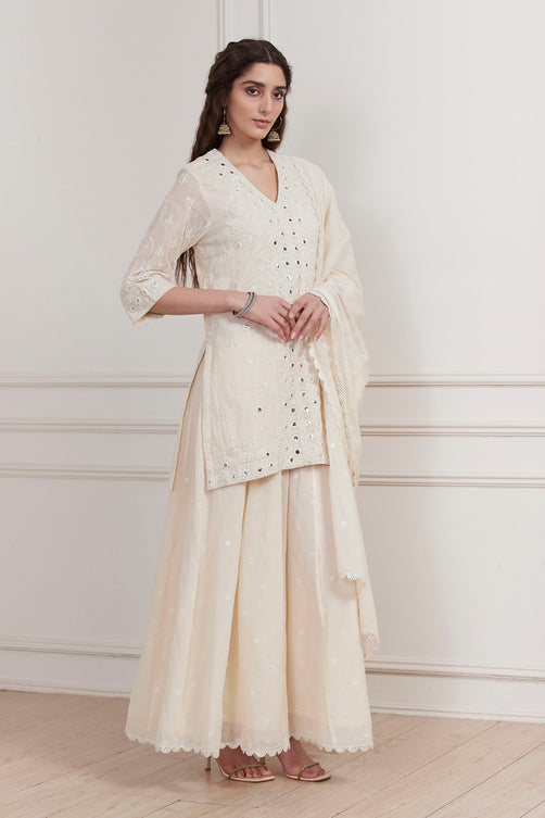 Biba Straight Plazzo Suit - Roop Darshan