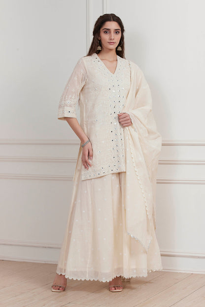 Biba Straight Plazzo Suit - Roop Darshan