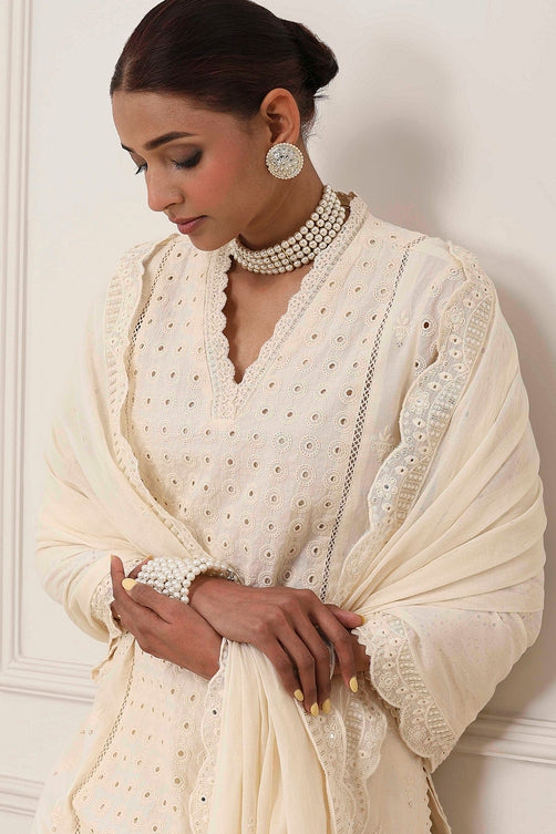 Biba Palazzo Suit - Roop Darshan
