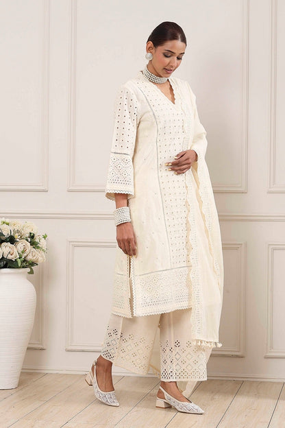 Biba Palazzo Suit - Roop Darshan
