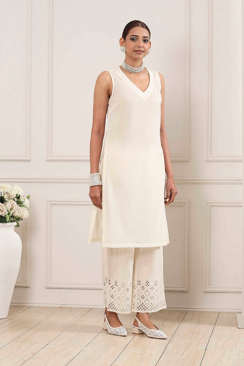 Biba Palazzo Suit - Roop Darshan