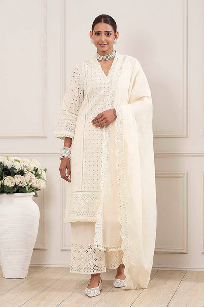 Biba Palazzo Suit - Roop Darshan