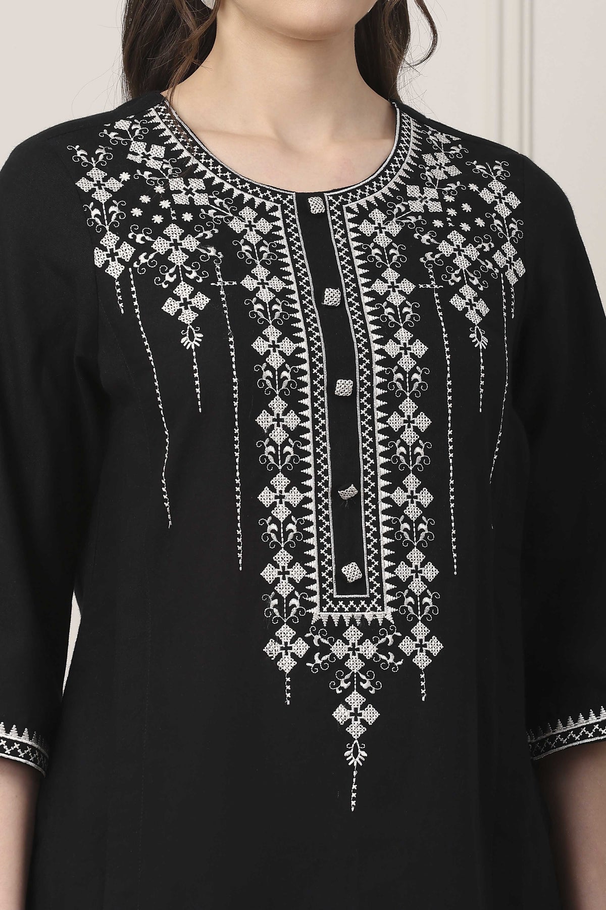 Biba Short Kurti With Pants - Roop Darshan