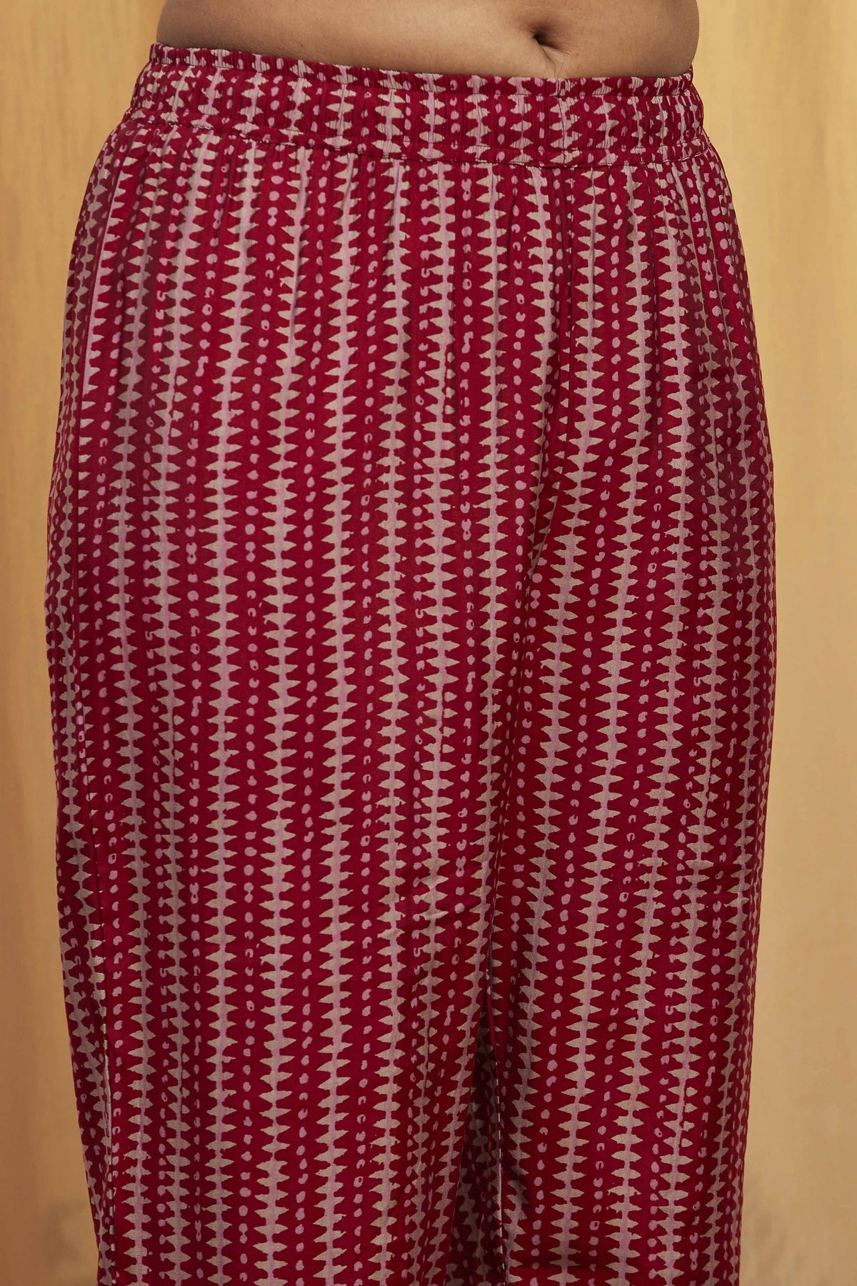 Biba Kurti With Palazzo - Roop Darshan