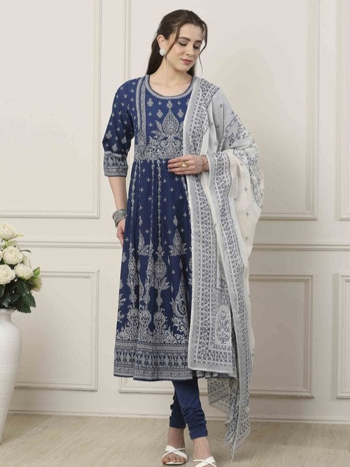 Biba Ladies Churidar Suit - Roop Darshan