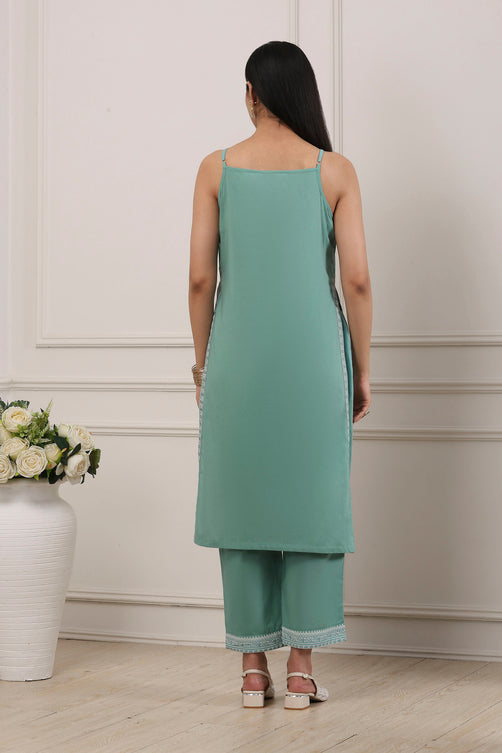 Biba Ladies Cotton Kurti with Pant - Roop Darshan