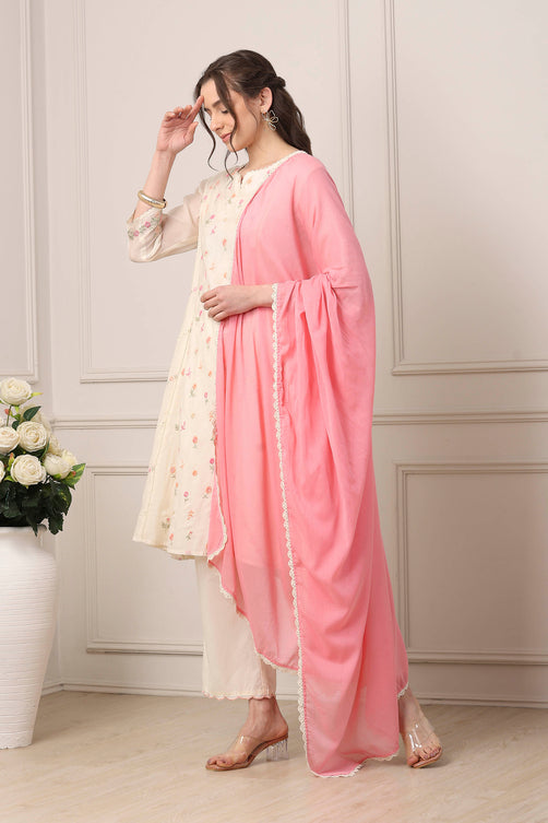 Biba Ladies Palazzo Suit - Roop Darshan